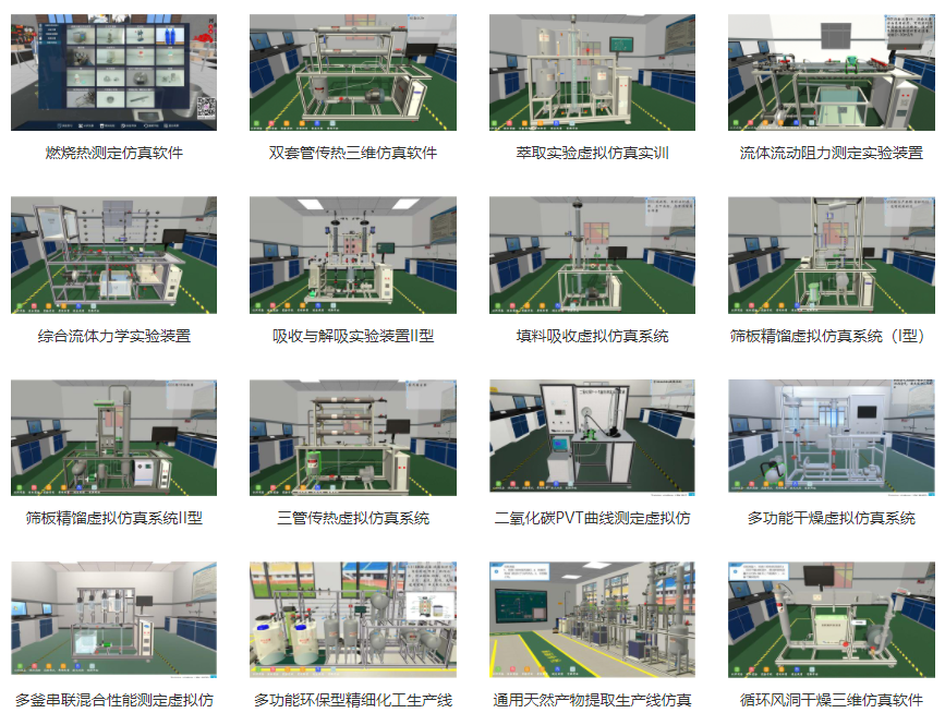 專業(yè)三維仿真軟件結(jié)合實(shí)訓(xùn)室以“高度仿真”和“人機(jī)交互”的方式，使人和計(jì)算機(jī)及環(huán)境很好地“融合為一體”，打造“身臨其境”地專業(yè)三維仿真軟件。創(chuàng)新教學(xué)模式、豐富教學(xué)資源、智慧教學(xué)管理、高仿真教學(xué)體驗(yàn)，打造軟硬件一體及實(shí)訓(xùn)環(huán)境結(jié)合的綜合實(shí)訓(xùn)產(chǎn)品體系，讓老師教學(xué)更互動(dòng)高效，學(xué)生學(xué)習(xí)更直觀有趣。