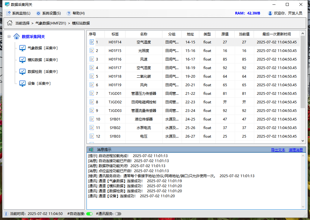 智慧花卉園藝數字孿生系統